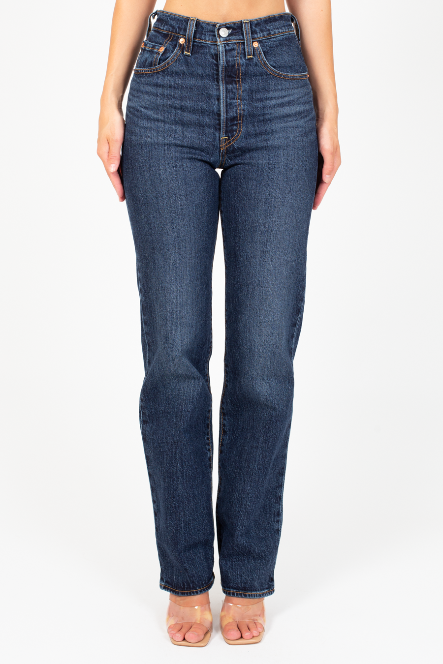 Levi's® Ribcage Straight Full Length Jeans