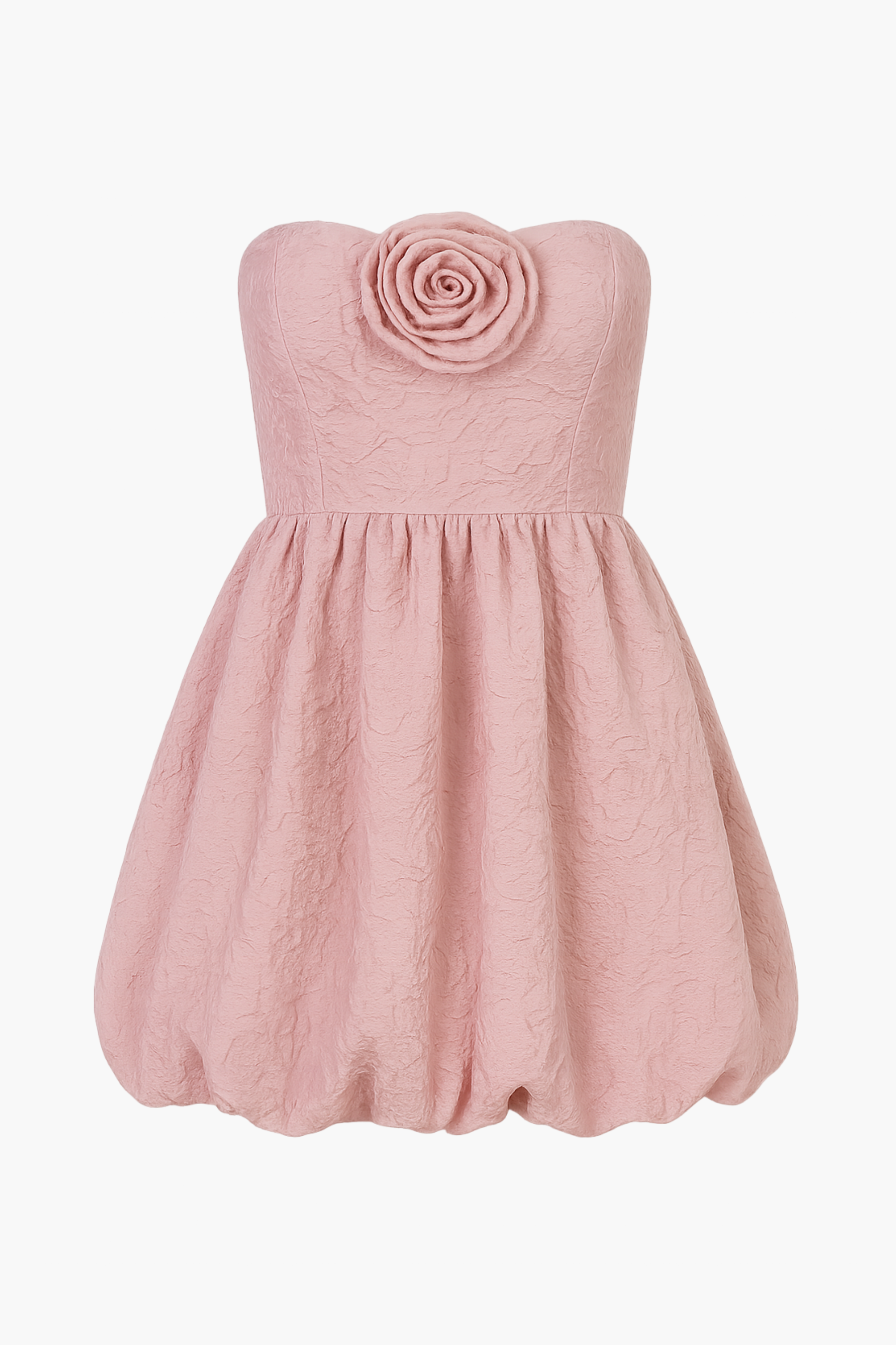 Stassie Rosette Applique Mini Dress