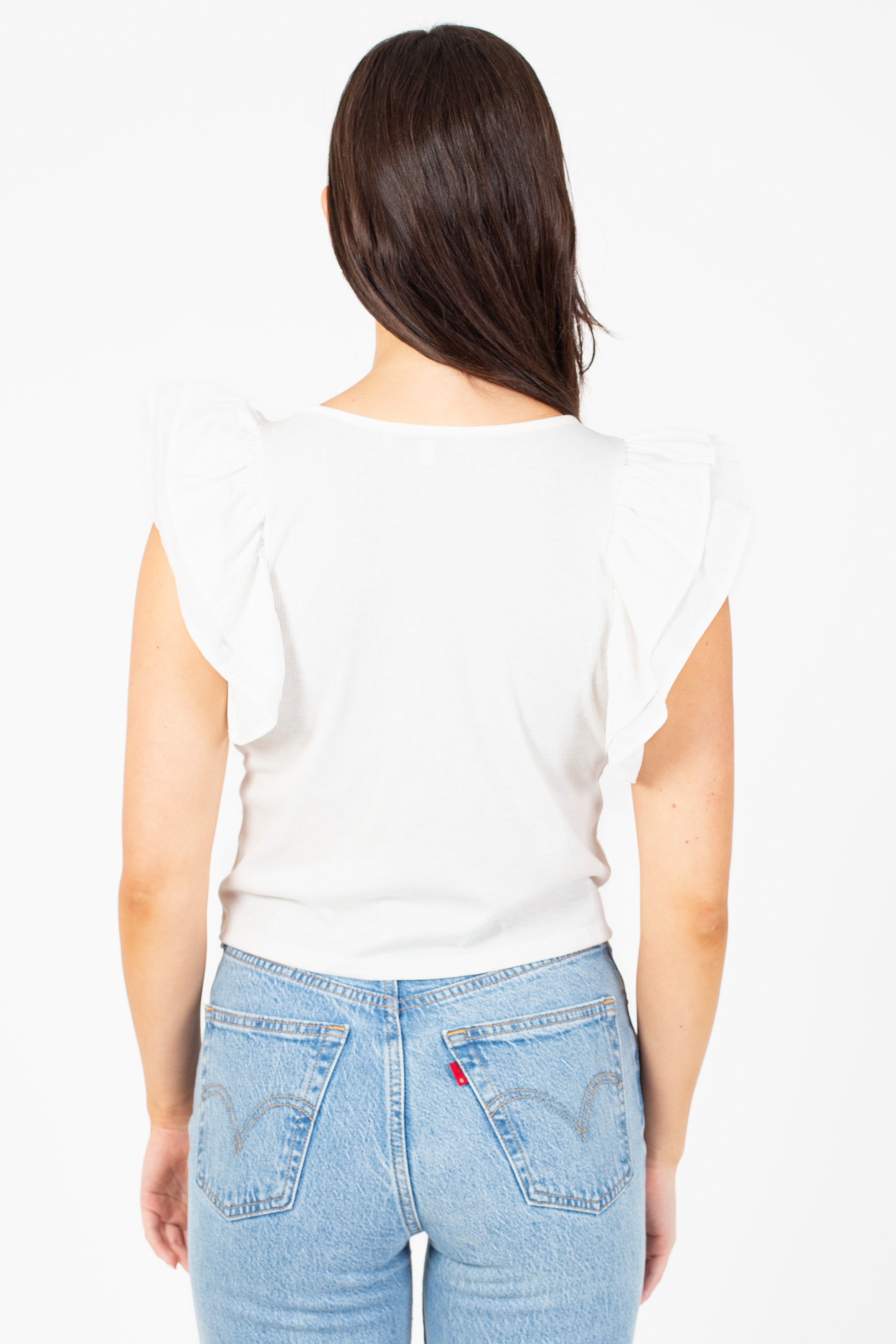 Bree Poplin Knit Blouse
